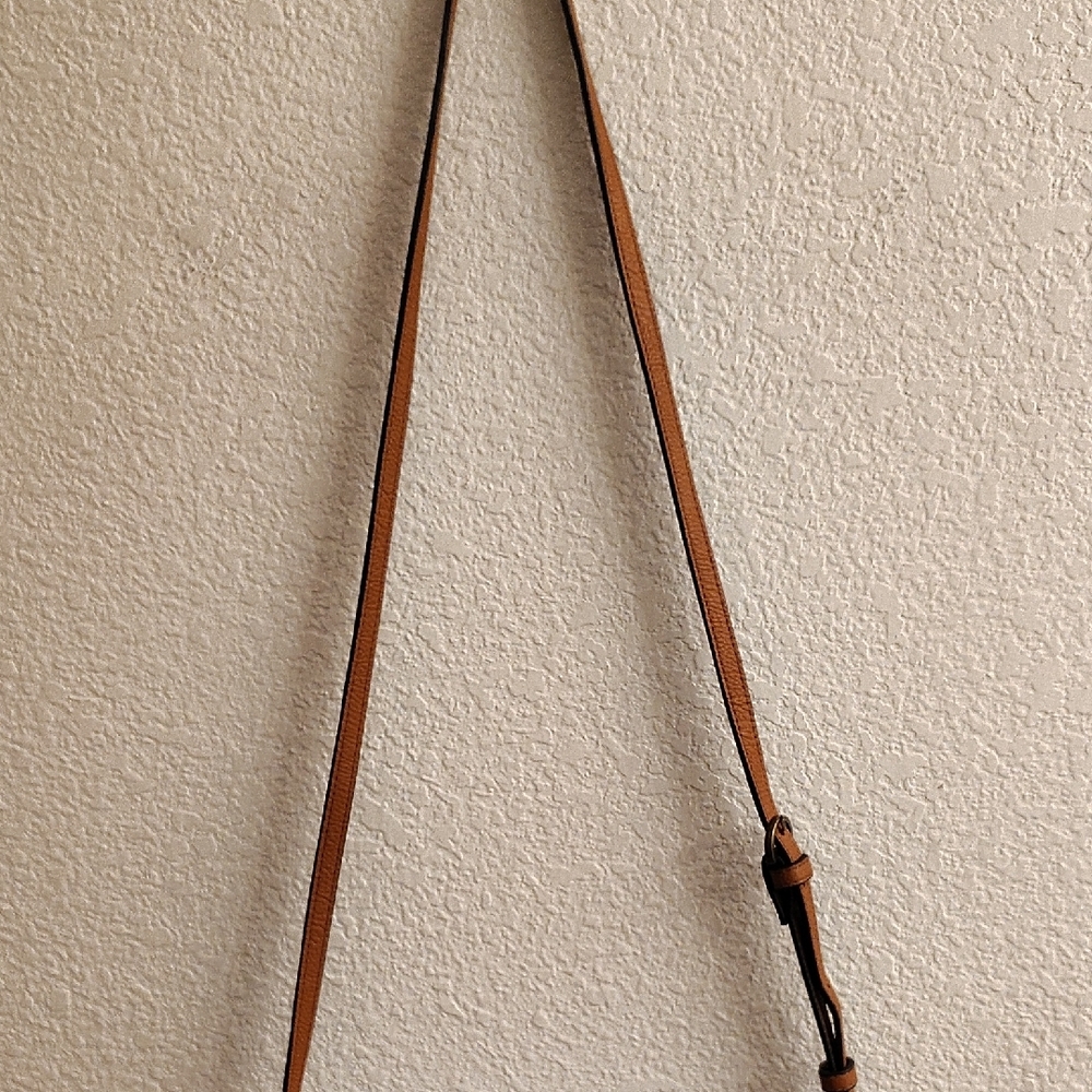 Universal Thread Tan and Brown Woven Crossbody Bag MBCS - Picture 4 of 13